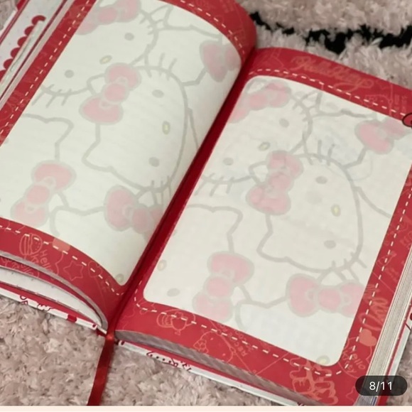 New Hardcover Sanrio Hello Kitty Journal Tablet - Picture 4 of 11